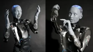 Ameca de Engineered Arts El rostro de la IA