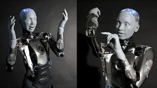 Ameca de Engineered Arts El rostro de la IA