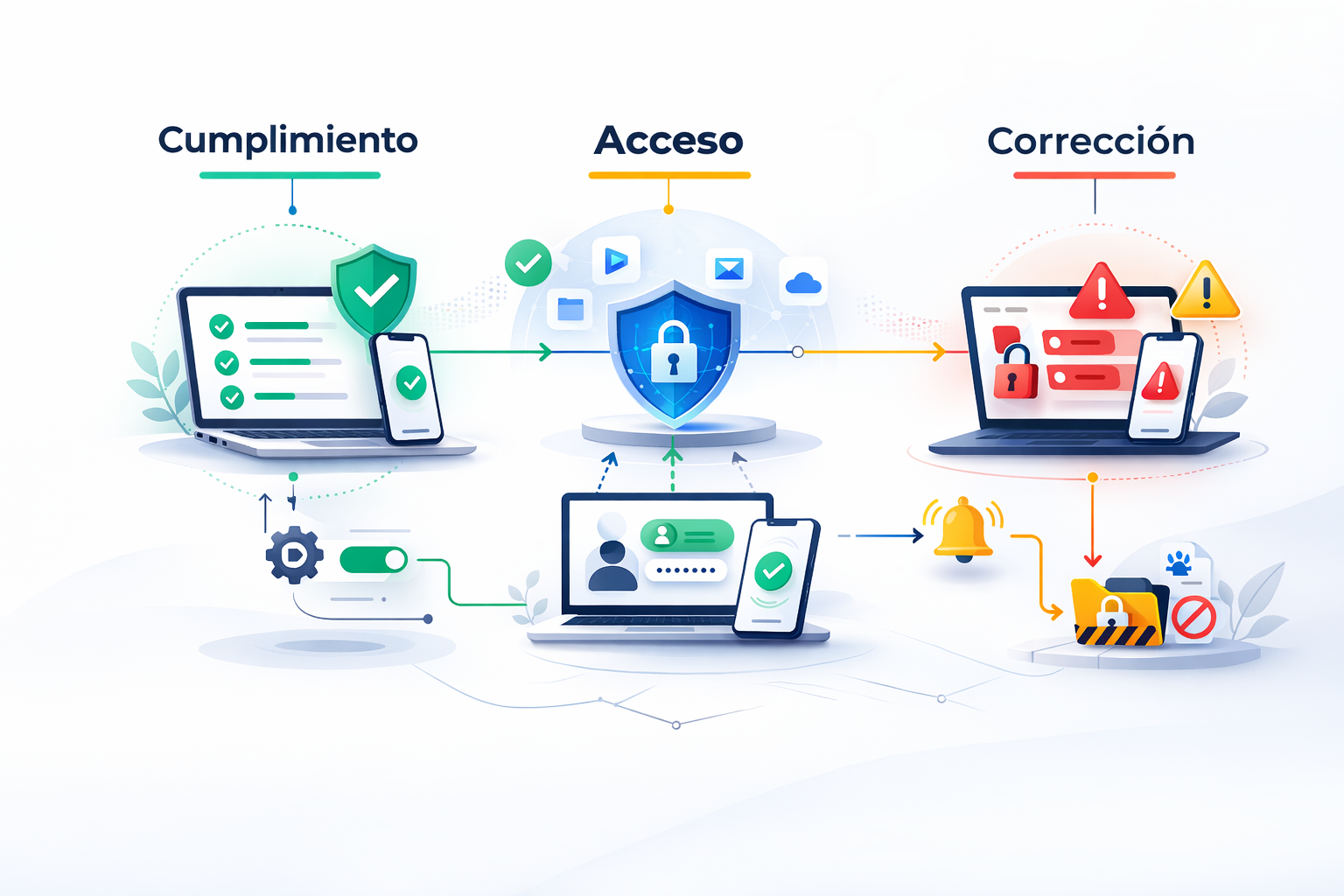 Aplicaciones empresariales en dispositivos