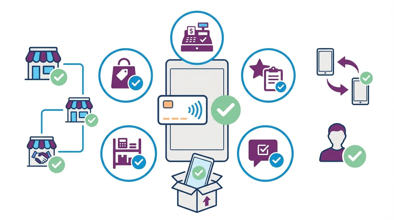 Pantallas de configuración y consola