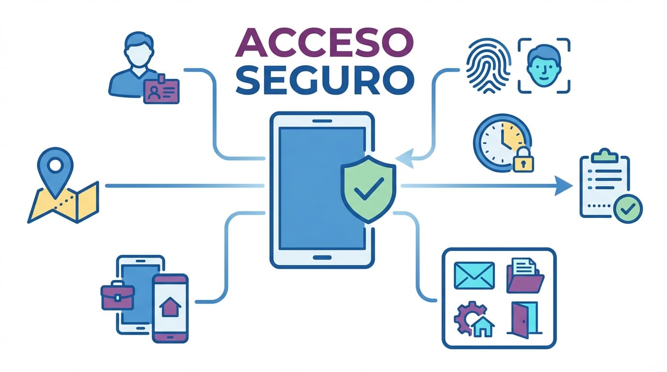 Pantallas de configuración y consola